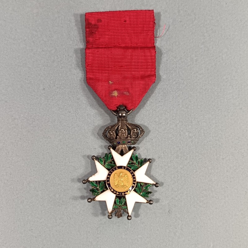 FRANCE MEDAILLE DE CHEVALIER DE L'ORDRE DE LA LEGION D'HONNEUR NAPOLEON III SECOND EMPIRE 1852 1870